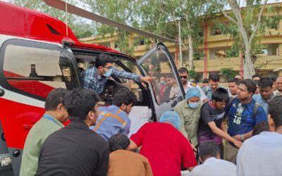 মস্তিষ্কে গুরুতর আঘাতপ্রাপ্ত রুয়েট শিক্ষার্থী রাফিদকে এয়ার অ্যাম্বুলেন্সে ঢাকায় পাঠাল প্রশাসন