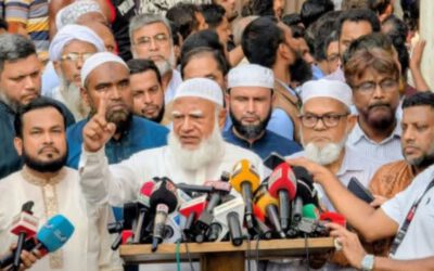 ধ্বংস করা স্বাস্থ্যকেন্দ্রে ৫০ লাখ টাকা দেওয়ার ঘোষণা জামায়াতের