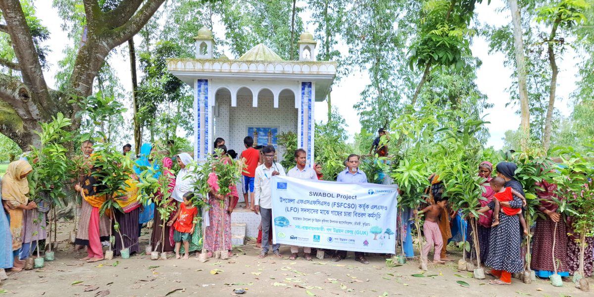 রৌমারীতে ৫ হাজার ৮৫০টি গাছের চারা বিতরণ