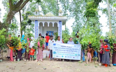 রৌমারীতে ৫ হাজার ৮৫০টি গাছের চারা বিতরণ