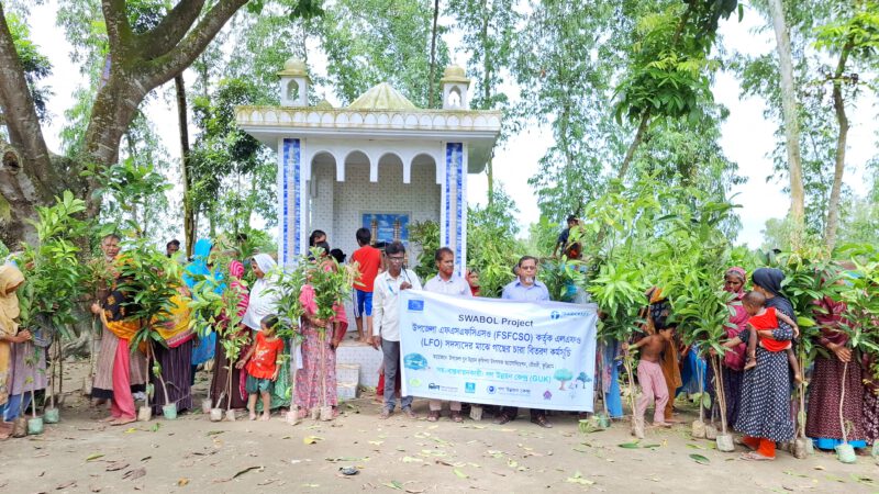 রৌমারীতে ৫ হাজার ৮৫০টি গাছের চারা বিতরণ