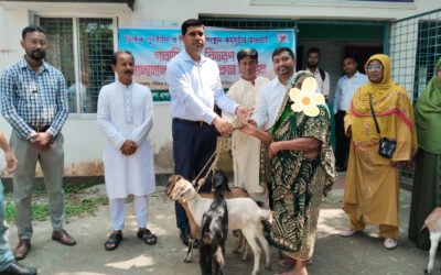 ফুলবাড়ীতে ভিক্ষুক পুনর্বাসনে ৪২ ছাগল ও ২ মুদি দোকান