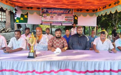 চিলমারীতে মাওলানা আব্দুল খালেক স্মৃতি ফুটবল টুর্নামেন্টের উদ্বোধনী ম্যাচ অনুষ্ঠিত