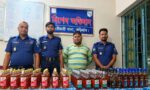 রৌমারীতে ১৪৬ বোতল বিদেশি মদসহ একজন গ্রেপ্তার